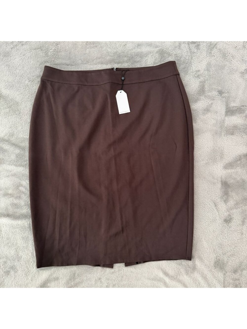 NWT Universal Standard Brown Pencil Skirt Womens 3XL 22 24 Ponte Knit